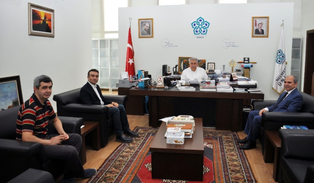Konya Sağlık Turizmi Derneği'nden Rektör Şeker'e Ziyaret