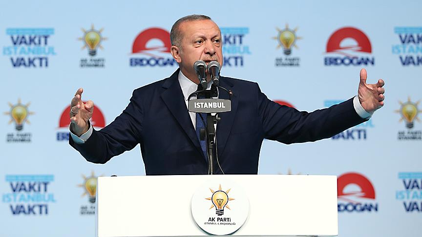 Erdoğan, AK Parti İstanbul Aday Tanıtım Programında konuştu