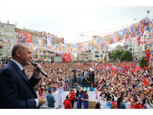 AK Parti'nin Çorlu mitingi
