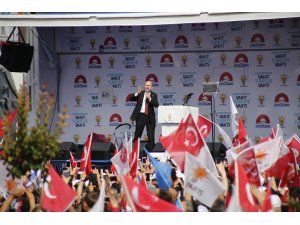 AK Parti'nin Çorlu mitingi