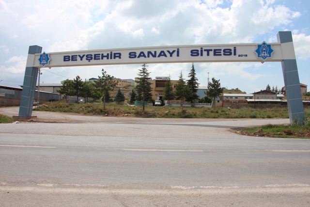Sanayi sitesi çalışmaları