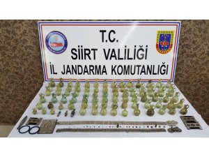 Siirt'te tarihi eser operasyonu