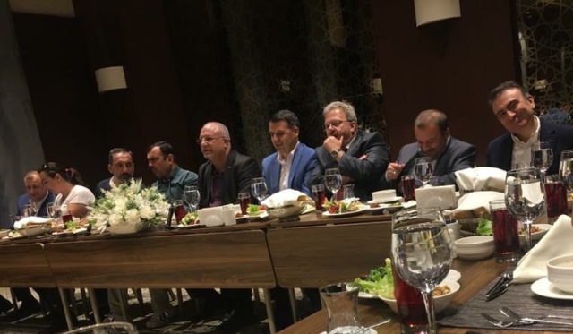 Bayır Dıamond turizmcilerleiftarda buluştu