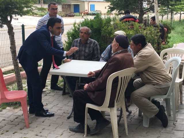 MHP Milletvekili Adayı Satılmış seçim çalışmalarını sürdürüyor