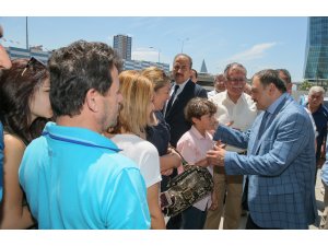 "4 milyar 50 milyon adet fidanı toprakla buluşturan bir hükümetiz"