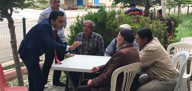 Fatih Satılmış seçim çalışmalarını sürdürüyor