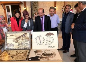 Akıncılar'da yıl sonu sergisi