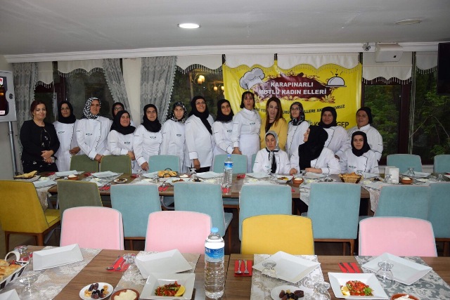 "Karapınarlı Mutlu Kadın Elleri" ilgi görüyor
