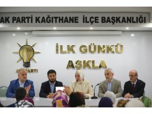 Bakan Kaya, Kağıthane'de esnafı ziyaret etti