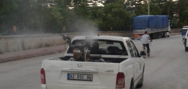 Ereğli'de ilaçlama çalışmaları