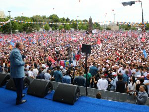 Cumhurbaşkanı Erdoğan Konya'da yüz binlere hitap etti