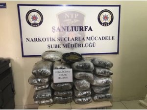 Şanlıurfa'da uyuşturucu operasyonu
