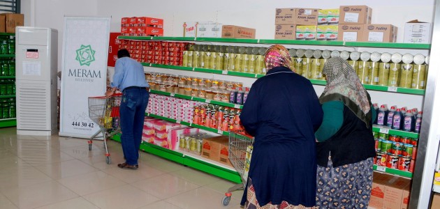 Meram’da ihtiyaç sahipleri Ramazan’da da yalnız bırakılmıyor