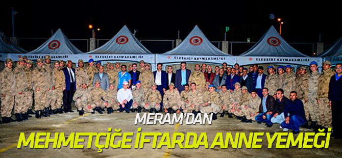 Konyalı annelerden Ağrı'daki Mehmetçik'e iftar sürprizi