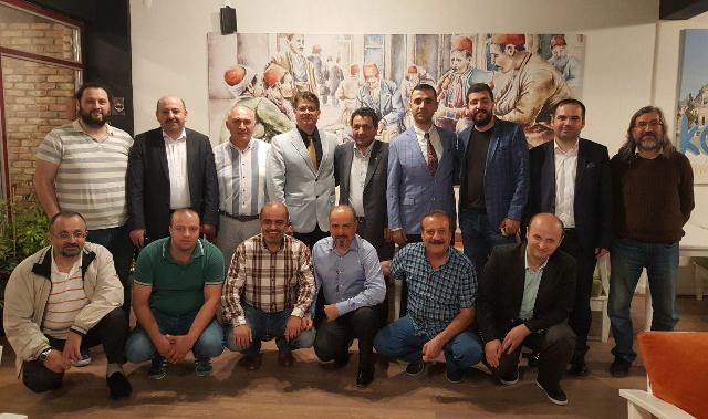 TÜBİFED üyeleri Aziziye Kafe’de buluştu
