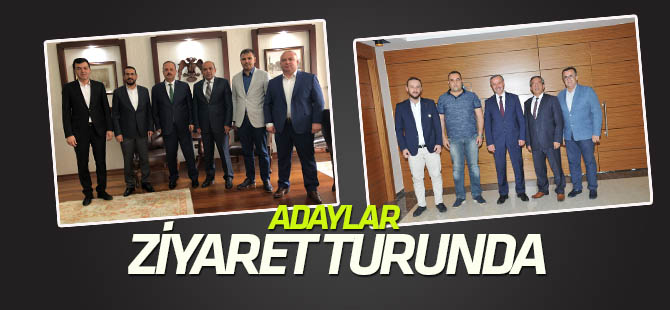 Konyaspor'da başkan adayları ziyaret turunda