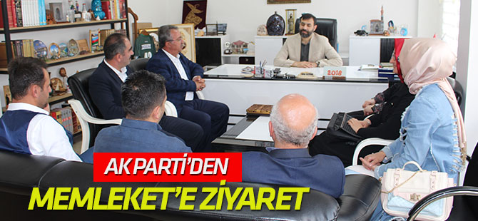 AK Parti'den Memleket'e ziyaret