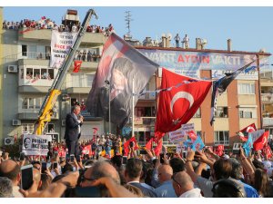 CHP'nin cumhurbaşkanı adayı İnce Aydın'da