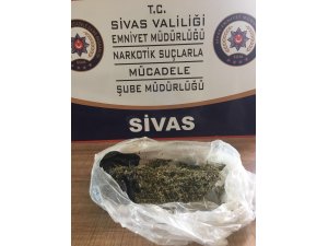 Sivas'ta uyuşturucu operasyonu