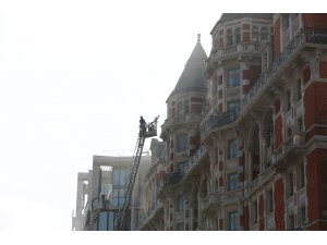 GÜNCELLEME - Londra’da otel yangını