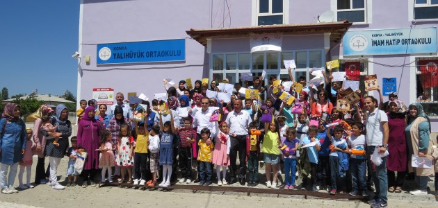 Yalıhüyük'te karne sevinci