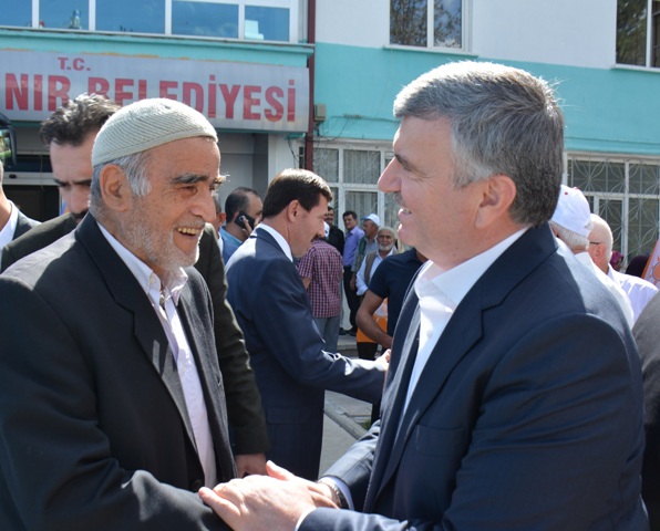 Akyürek ilçe ziyaretlerine devam ediyor