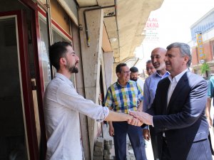 Hasan Angı ve Tahir Akyürek’ten Ayakkabıcılar Sanayisine ziyaret