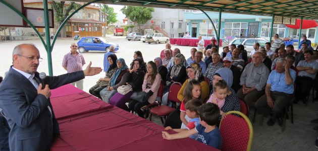 Ahmet Sorgun Yalıhüyük'ü ziyaret etti