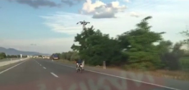 Konya trafiğinde tehlikeli hareketler