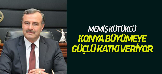"Konya büyümeye güçlü katkı veriyor "