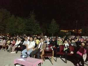Karakeçili'de "Açık Hava Sineması" etkinliği