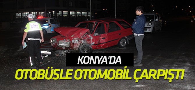 Konya'da trafik kazası: 3 yaralı