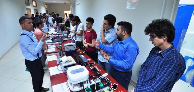 NEÜ mekatronik mühendisliği bölümü öğrencilerinden yıl sonu sergisi