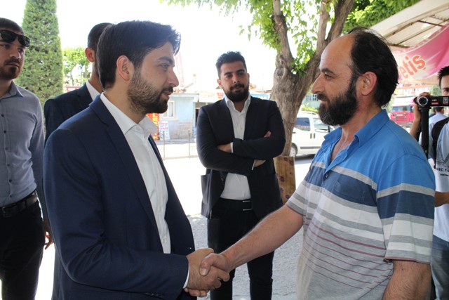 Zeren, esnafı ziyaret etti