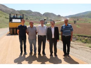 Sivas İl Özel İdaresinin yol çalışmaları