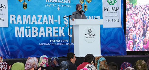 Meram’da Ramazan bereketi