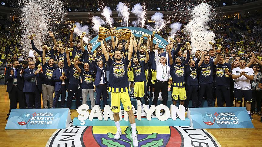 Fenerbahçe, potada 9. kez şampiyon