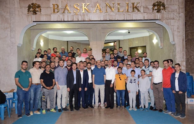 Başkan'ın davetiyle buluştular