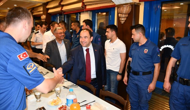 Jandarma personeli iftarda buluştu