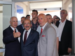 Trabzonspor'da bayramlaşma töreni