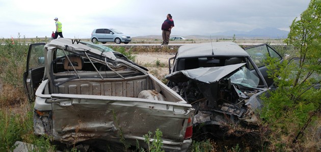 Konya'da trafik kazası: 6 yaralı