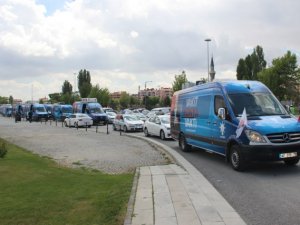 AK Parti Konya'dan bin araçlık konvoy