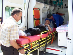 Helezona kaptırdı 5 parmağı koptu