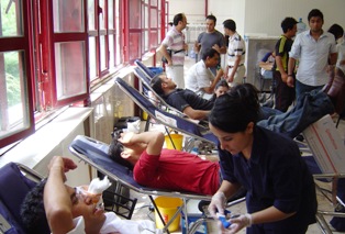 Küçükkendirci, bir ünite kan verdi