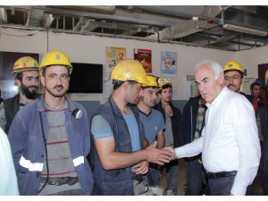 AK Parti Ankara Milletvekili Ceylan'dan santral ziyareti