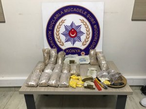 Konya'da uyuşturucu operasyonu