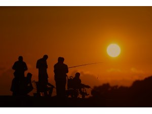 "Batı Karadeniz'in İncisi"nde günbatımı
