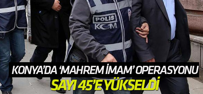 FETÖ'nün "mahrem imamlarına" operasyon