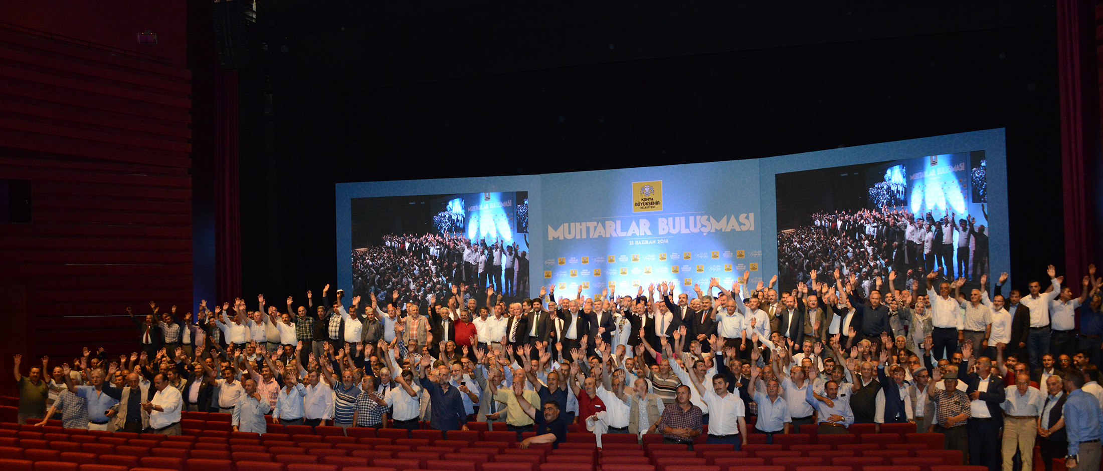 Konya'da 1200 muhtar buluştu