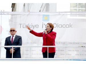 İYİ Parti'nin Bayrampaşa mitingi